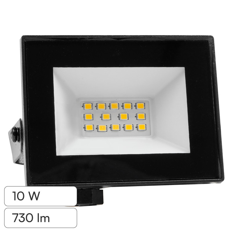 Faro LED 10W SMD IP65 Colore Nero V-Tac VT-44012 Faro LED 10W SMD IP65 Colore Nero V-Tac VT-44012