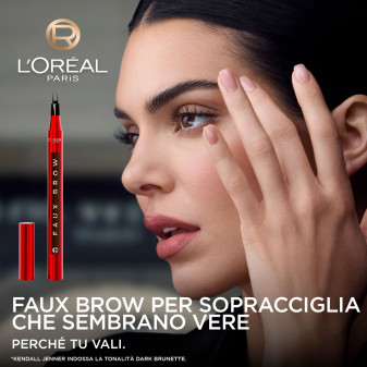 L'Oreal Paris Infaillible Faux Brow Penna Sopracciglia Soft Black