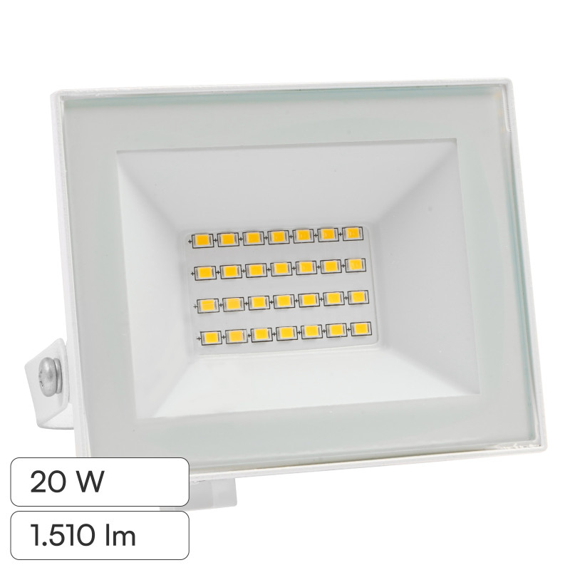 Faro LED 20W SMD IP65 Colore Bianco V-Tac VT-44022 Faro LED 20W SMD IP65 Colore Bianco V-Tac VT-44022