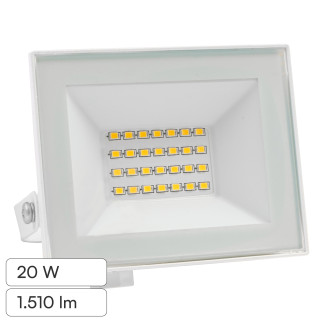 Faro LED 20W SMD IP65 Colore Bianco V-Tac VT-44022 Faro LED 20W SMD IP65 Colore Bianco V-Tac VT-44022