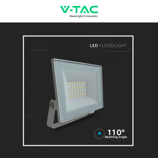 Faro LED 20W SMD IP65 Colore Bianco V-Tac VT-44022 Faro LED 20W SMD IP65 Colore Bianco V-Tac VT-44022