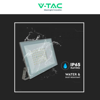 Faro LED 50W SMD IP65 Colore Bianco V-Tac VT-44054 Faro LED 50W SMD IP65 Colore Bianco V-Tac VT-44054