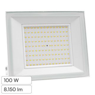 Faro LED 100W SMD IP65 Colore Bianco V-Tac VT-44109 Faro LED 100W SMD IP65 Colore Bianco V-Tac VT-44109