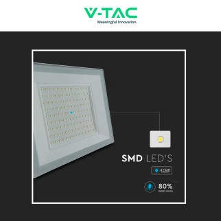 Faro LED 100W SMD IP65 Colore Bianco V-Tac VT-44109 Faro LED 100W SMD IP65 Colore Bianco V-Tac VT-44109