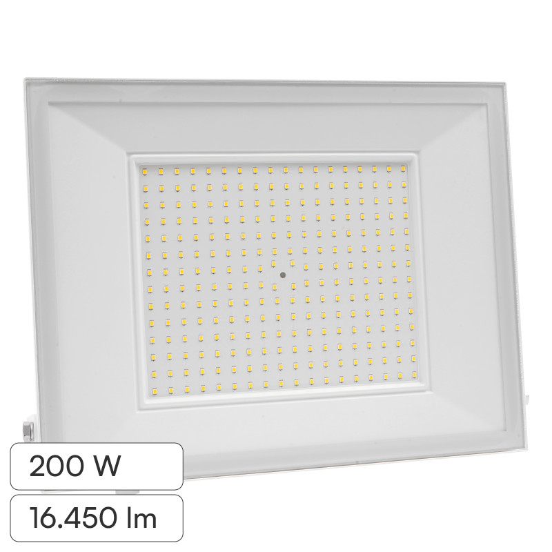 Faro LED 200W SMD IP65 Colore Bianco V-Tac VT-44208 Faro LED 200W SMD IP65 Colore Bianco V-Tac VT-44208