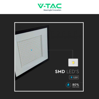 Faro LED 200W SMD IP65 Colore Nero V-Tac VT-44208 Faro LED 200W SMD IP65 Colore Nero V-Tac VT-44208