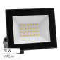 V-Tac VT-44022 Faro LED 20W Faretto SMD IP65 Colore Nero - SKU 23984 / 23986