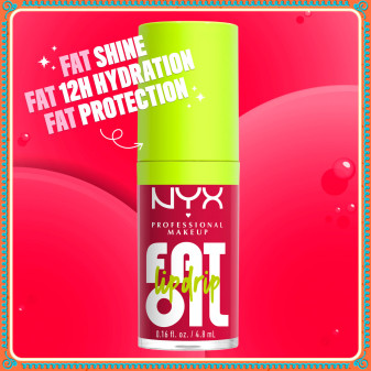 NYX Professional Makeup Holiday Fat Oil Trio Kit con 3 Gloss Labbra