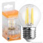 SkyLighting Lampadina LED E27 4W MiniGlobo G45 Filamento - mod. MGFL-2704C / MGFL-2704D / MGFL-2704F [TERMINATO]