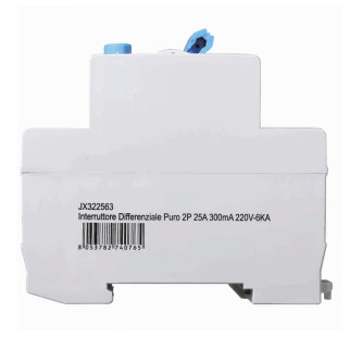 ETTROIT Interruttore Differenziale Puro 2P 25A 300mA 220V-6KA - Mod. JX322563