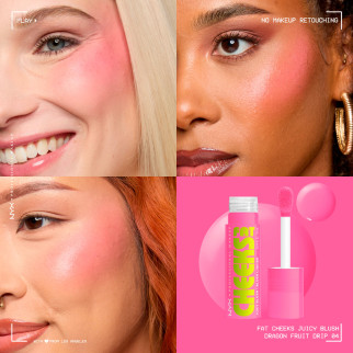 NYX Professional Makeup Fat Cheeks Juicy Blush Liquido 04 Dragon Fruit Drip NYX Professional Makeup Fat Cheeks Juicy Blush Liquido 04 Dragon Fruit Drip