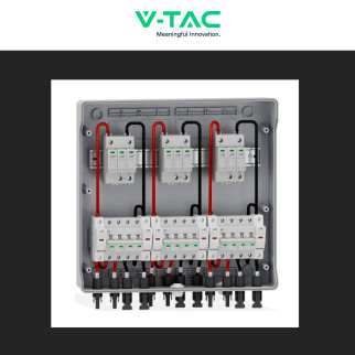 Quadro Lato DC 3 Stringhe 3 MPPT 1000V 16A Sezionatore SKU 11952