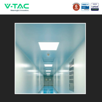 Pannello LED Quadrato 36W SMD CREE con Driver LiFud V-Tac Pro