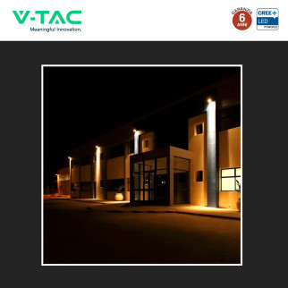 Faro LED 300W SMD Chip CREE IP65 Colore Nero VT-44003