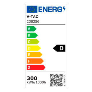 Faro LED 300W SMD Chip CREE IP65 Colore Nero VT-44003