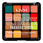 NYX Professional Makeup Ultimate Paradise Shock Palette 16 Ombretti Ad Alta Pigmentazione Finish Matte Brillante e Metallizzato