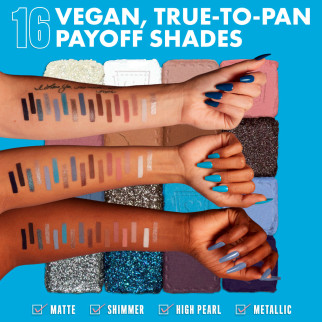 NYX Professional Makeup Ultimate Vintage Jean Baby Palette 16 Ombretti