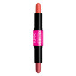 NYX Professional Makeup Wonder Stick Blush Doppia Punta con Acido Ialuronico Formula Vegana Honey Orange e Rose