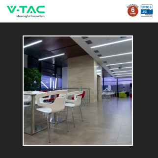 Tubo LED T8 G13 18W SMD CREE Nano-Plastic 120cm con Starter V-Tac Tubo LED T8 G13 18W SMD CREE Nano-Plastic 120cm con Starter V-Tac