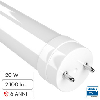 Tubo LED T8 G13 20W SMD CREE Nano-Plastic 150cm con Starter V-Tac Tubo LED T8 G13 20W SMD CREE Nano-Plastic 150cm con Starter V-Tac