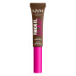 NYX Professional Makeup Thick It Stick It Mascara per Sopracciglia 16h Infoltente con Fibre Vegetali 06 Brunette