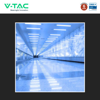 Tubo LED Prismatico 10W 30cm SMD Chip CREE V-Tac Tubo LED Prismatico 10W 30cm SMD Chip CREE V-Tac