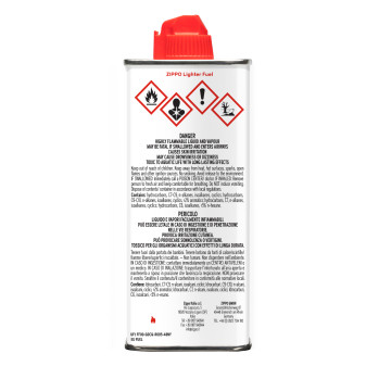 Lighter Fuel Fluido di Ricarica Originale per Accendini Zippo