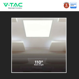 Pannello LED Quadrato 40W SMD con Driver Philips V-Tac