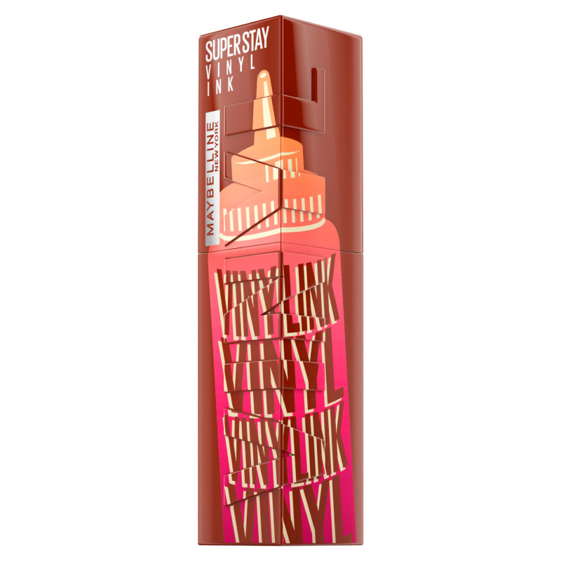 Maybelline New York SuperStay Vinyl Ink Rossetto 16h 190 Sweet N Sour Maybelline New York SuperStay Vinyl Ink Rossetto 16h 190 Sweet N Sour