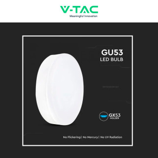 Lampadina LED GX53 6,4W Disc SMD V-Tac VT-207-N