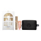 L&#039;Oréal Paris Voyage Enchanté Set Natale Mascara Panorama Nero + Illuminante Mini Lumi Glotion 903 Medium Glow + Pochette Nera