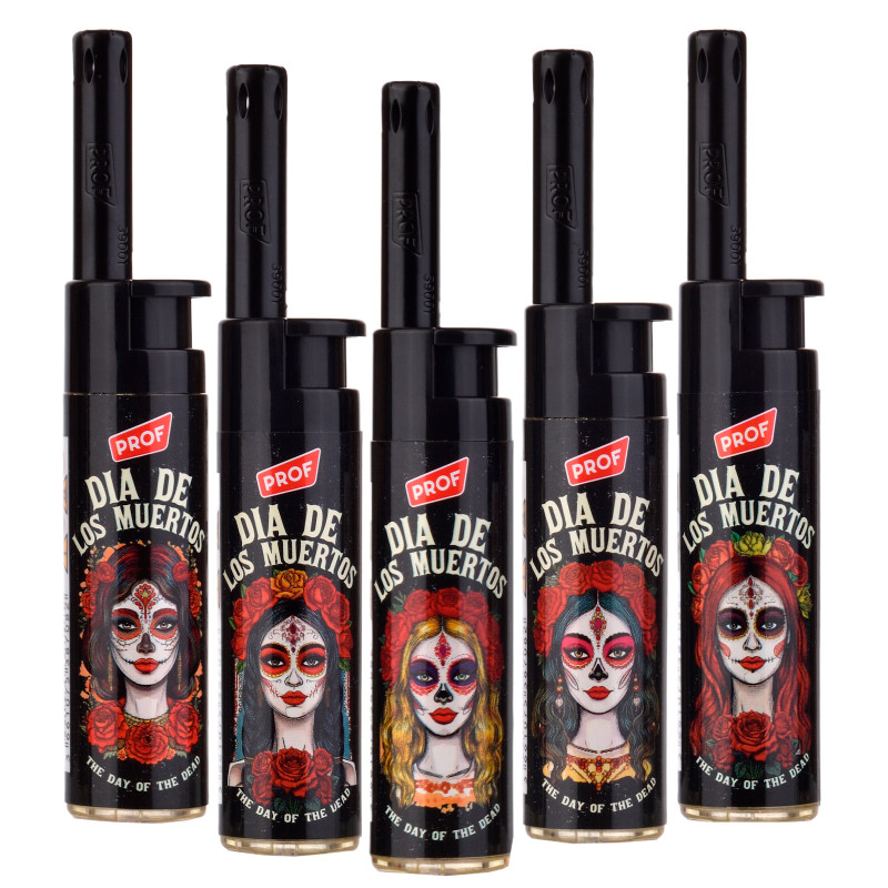 Accendigas Elettronici Los Muertos Prof Mini - Serie da 5