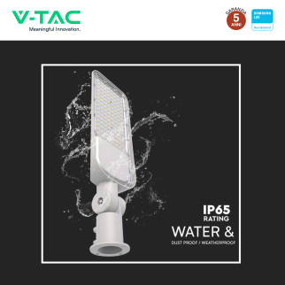 V-Tac VT-169ST-S Lampada Stradale LED Samsung SMD IP65 Grigio