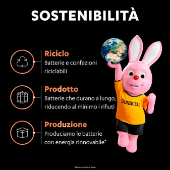 Batterie Stilo AA 1,5V Power Boost - 4pz Duracell Optimum