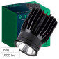 V-Tac VT-1018 Faretto LED da Incasso 18W Rotondo in Alluminio Colore Nero - SKU 10301 / 10302 / 10303