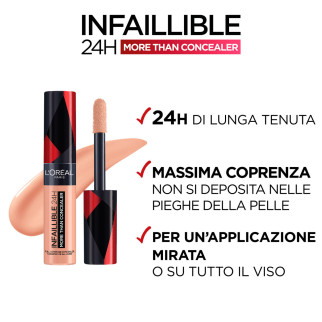 Infaillible 24h More Than Concealer Correttore 325 Cool Rosé L'Oréal