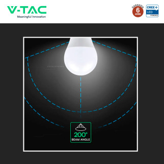 V-Tac Lampadina LED E27 17W Goccia A65 SMD Opaca