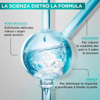 PureActive Salicylic Argilla Anti-Brufoli Trattamento 3in1 Garnier