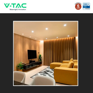 V-Tac VT-275 Lampadina LED GU10 4,5W Faretto PAR16 SMD Chip CREE