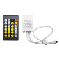 V-TAC Controller Dimmer IR per Strisce LED CCT 2 Canali con Telecomando - SKU 24172