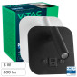 V-Tac VT-80068 Lampada LED da Muro 8W SMD Chip CREE Applique con Faretto Orientabile Ricarica Veloce USB - SKU 240026 / 240036