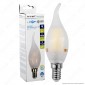 V-Tac VT-1937 Lampadina LED E14 4W Candela Fiamma Frost Filamento - SKU 4477 / 4478 / 4479 [TERMINATO]