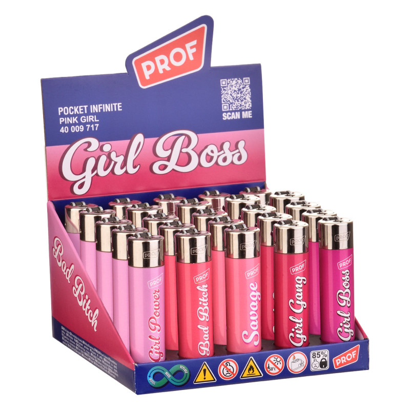 Prof Maxi Accendino a Pietrina Pink Girl -  25 Accendini