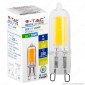 V-Tac VT-2102 Lampadina LED G9 2W Bulb IP44 - SKU 7337 / 7338 / 7339 [TERMINATO]