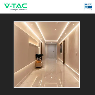V-TAC Striscia LED Flessibile 8 W/m Monocolore DMS Chip CREE 24V 10m