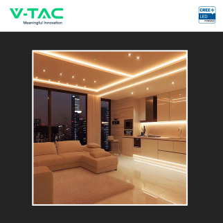V-TAC Striscia LED Flessibile 18 W/m Monocolore Chip CREE 24V 10m