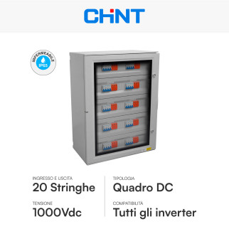 Chint Quadro Elettrico Lato DC Fino a 100kW 1000V 20 stringhe 10 MPPT