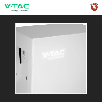 V-Tac Batteria BMS LiFePO4 51,2V 280Ah 14,33kWh CEI 0-21