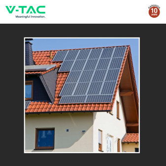 VT-48200B Accumulatore 9.60kWh Impianti Fotovoltaici V-Tac cei 0-21