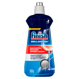 Finish Brillasciuga Brillantante Lavastoviglie fino a 100 Lavaggi - 500ml